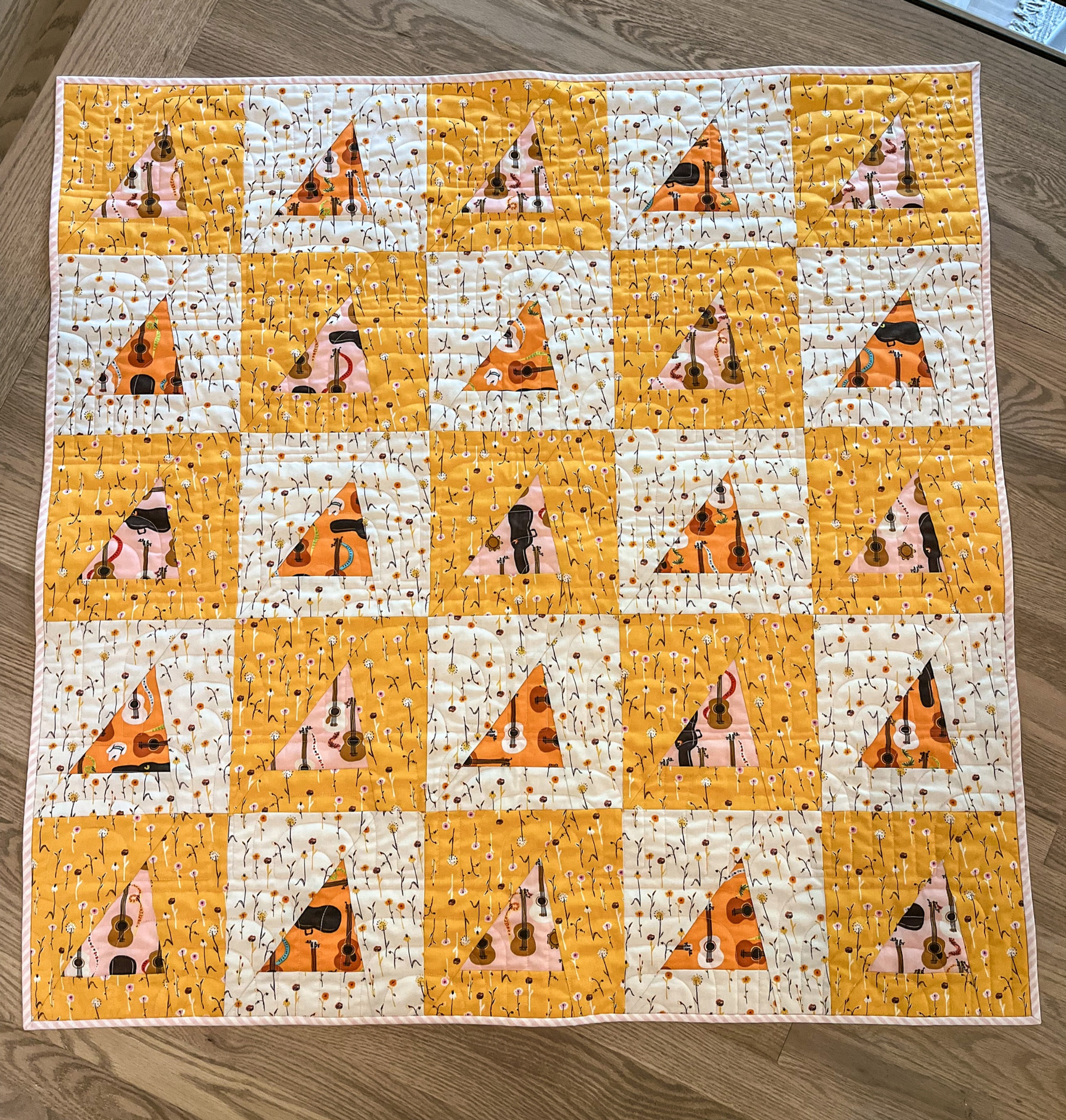 Happy Triangles Quilt