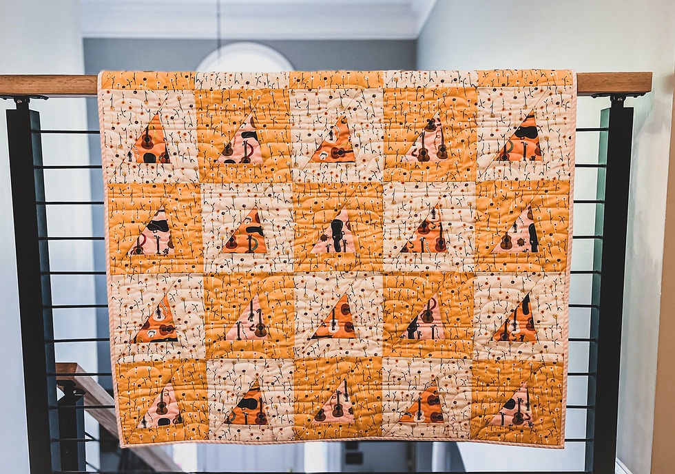 Thumbnail: Happy Triangles Quilt