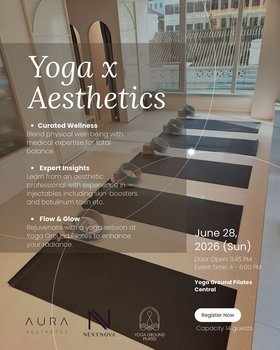 Yoga Class x Beauty Aesthetics Experience