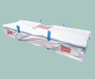 Asbestos sheeting bags