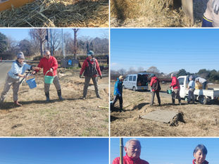 堆肥の切り返し