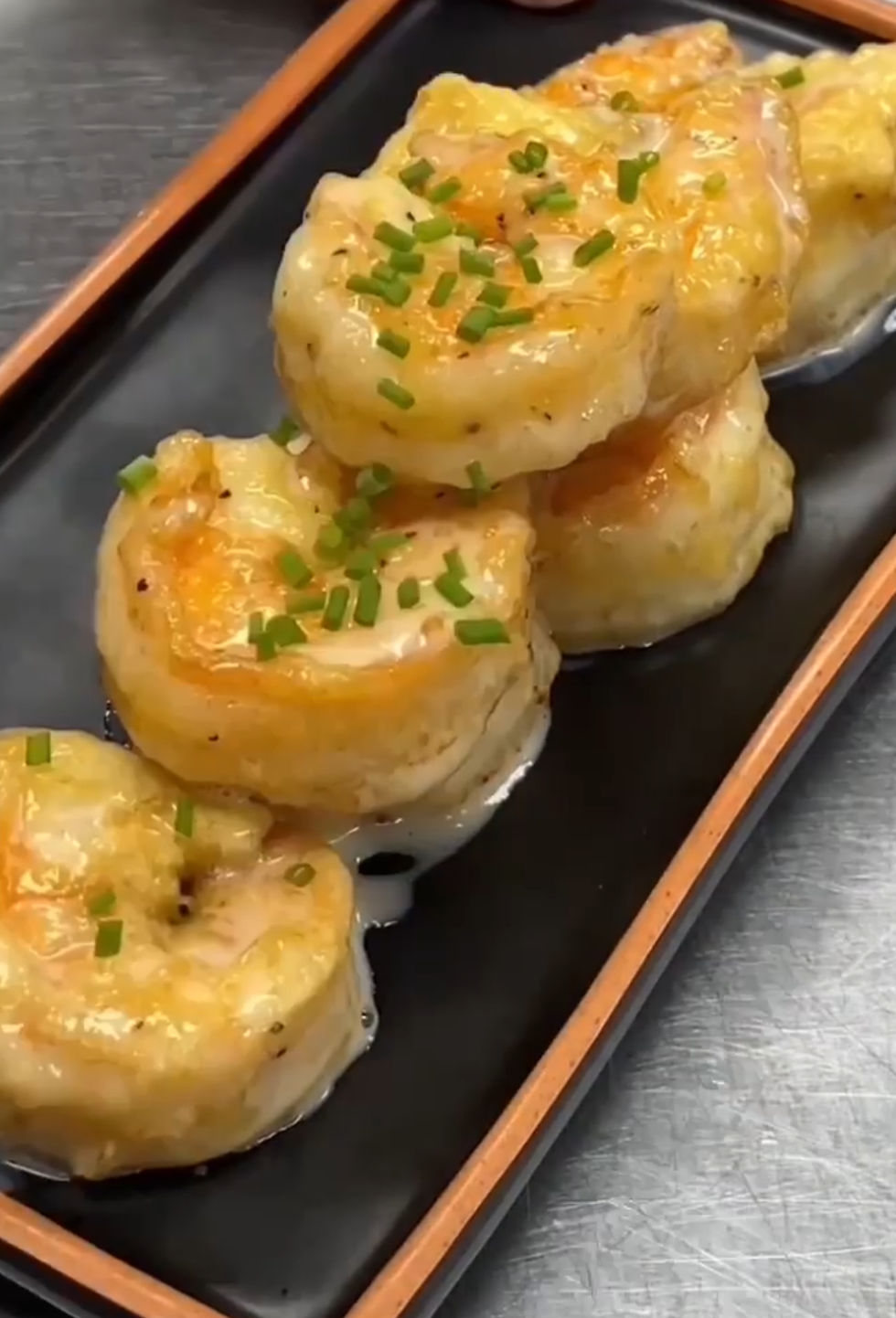 Japanese shrimp in a creamy, tangy, sweet-and-savory sauce that’ll make you question why you ever settled for plain shrimp. It's basically shrimp in its ✨final form✨.