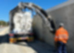 Dry Vac X vacuum excavation truck on Perth construction site — dry hire and wet hire WA