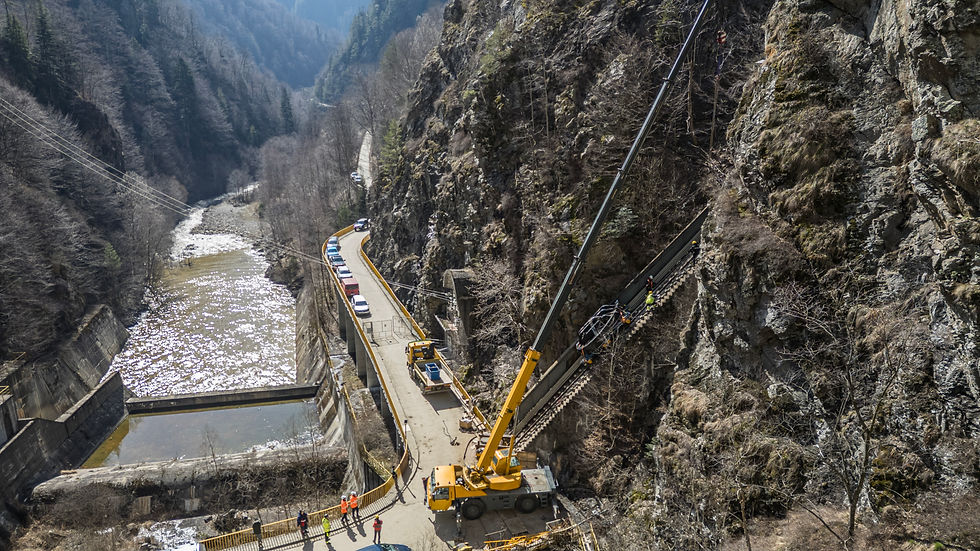 Vidraru dam upgrade