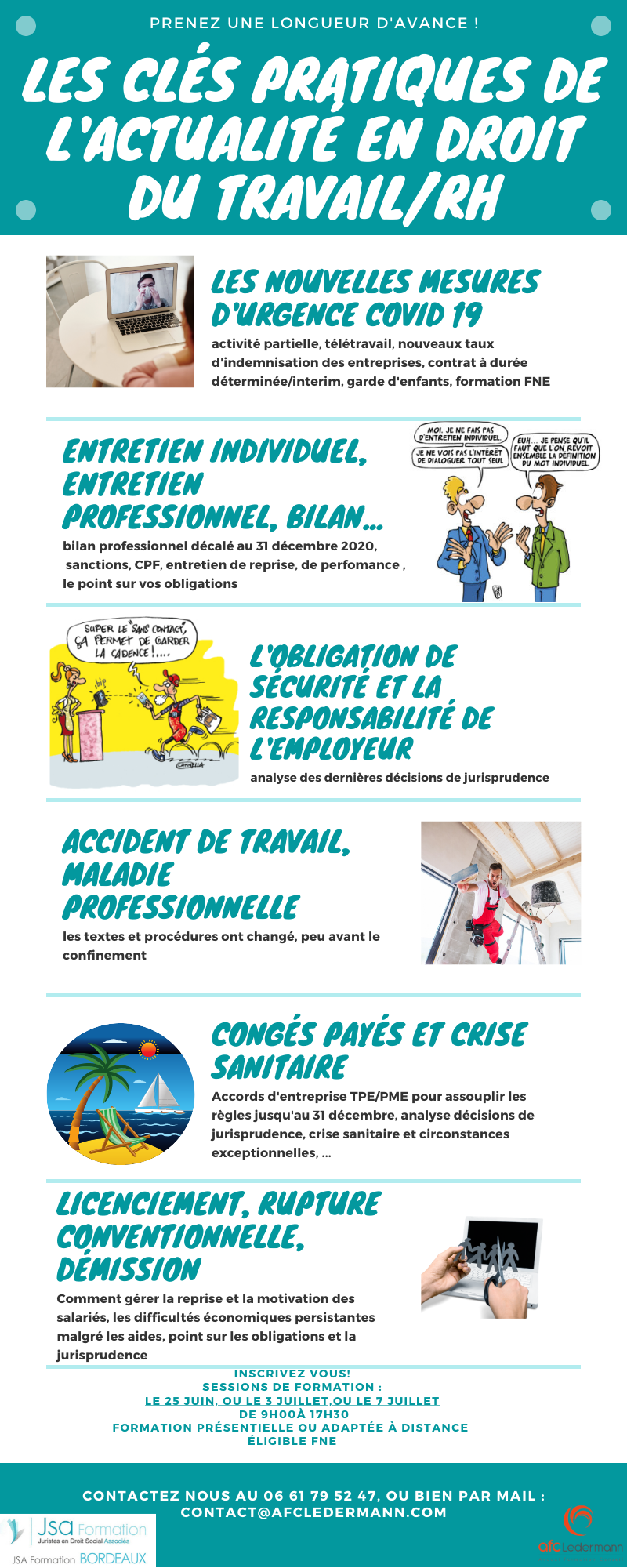 L'actualité en droit du travail