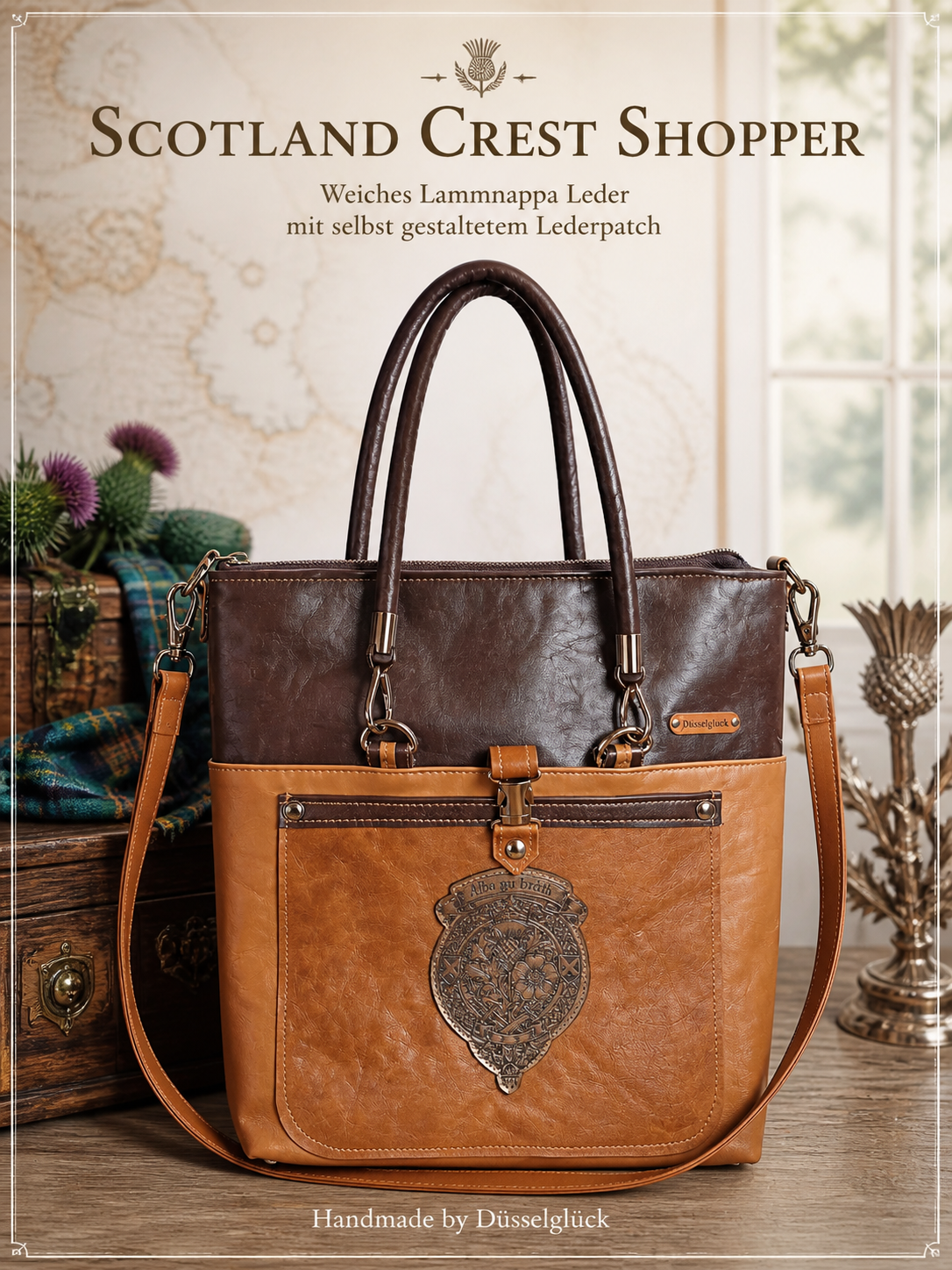 Scotland Crest Shopper - Lammnappa