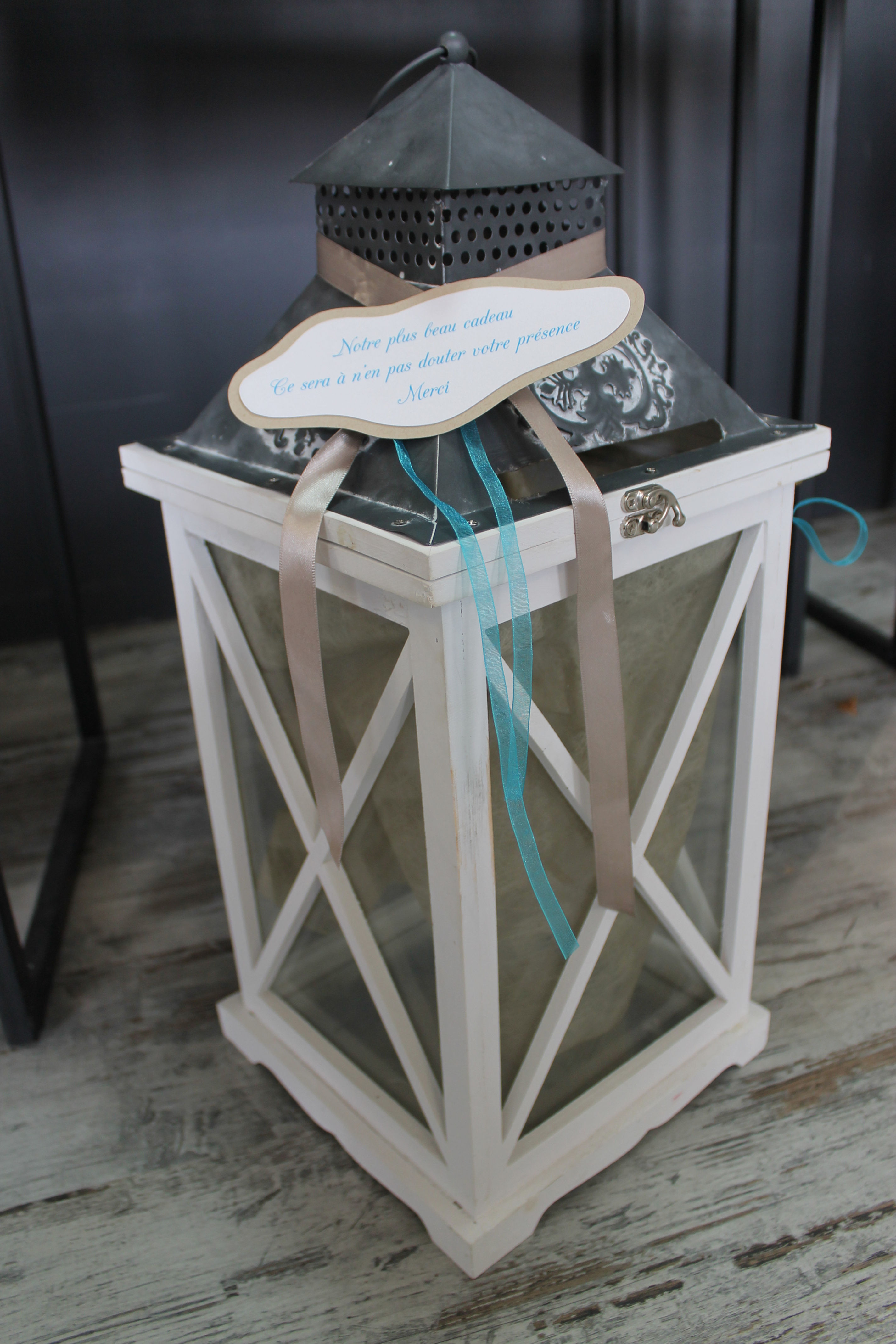 LOC241 - Cagnotte Lanterne petit modèle