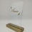 Miniature : LOC307 -Menu Nom de table Socle en bois + Plexi 10/15 cm