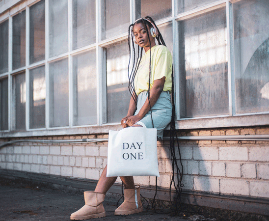 Check out the ONE DAY DAY ONE bag.gif