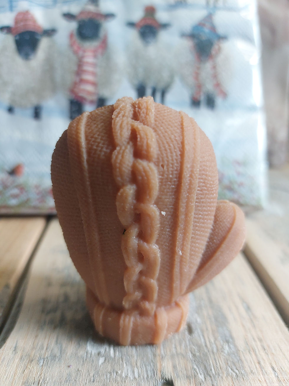 Wintertraum Schafmilchseife Handschuh