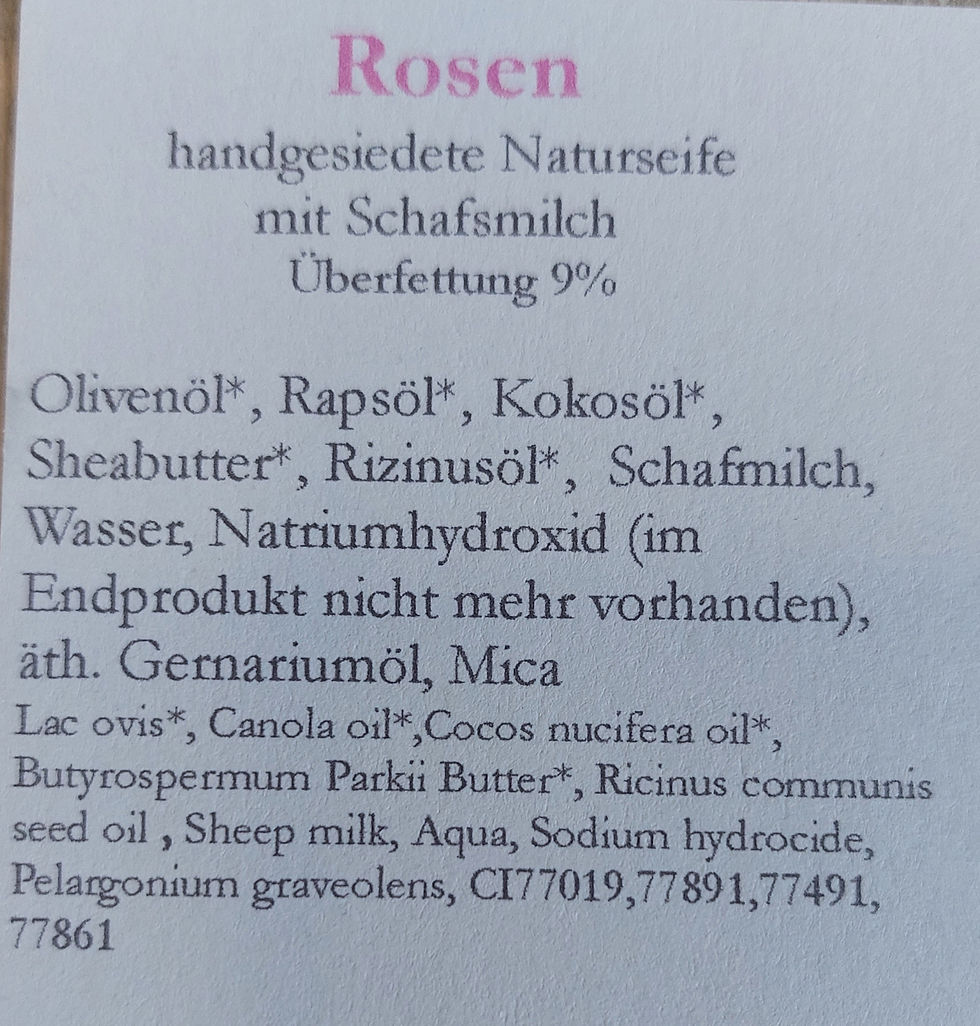 Miniaturbild: Rosen Schafmilchseife Gästeseife 