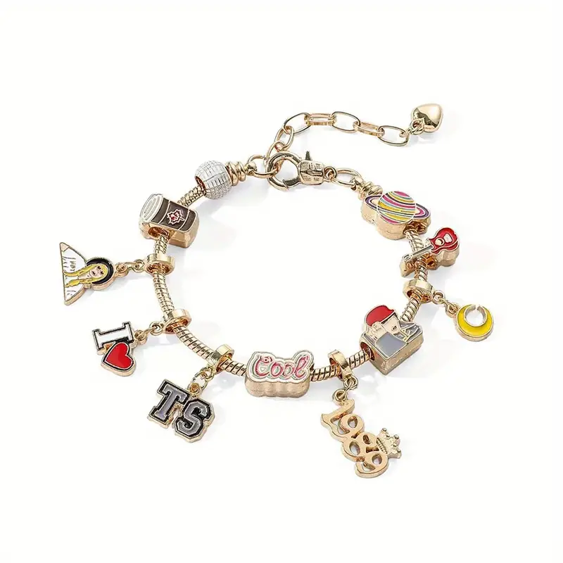 Thumbnail: TS MUSIC CHARM BEADS BRACELET