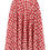 Thumbnail: 1950s inspired checked red skirt with bow and swallow print