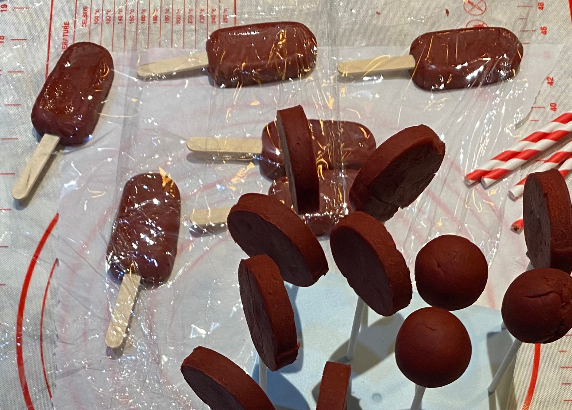 Arranged Food and Objects