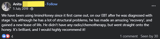 immune boosting testimonial