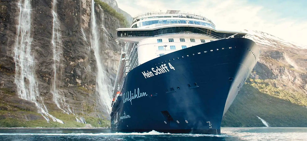 Neue Internet Tarife innerhalb der Mein Schiff Flotte