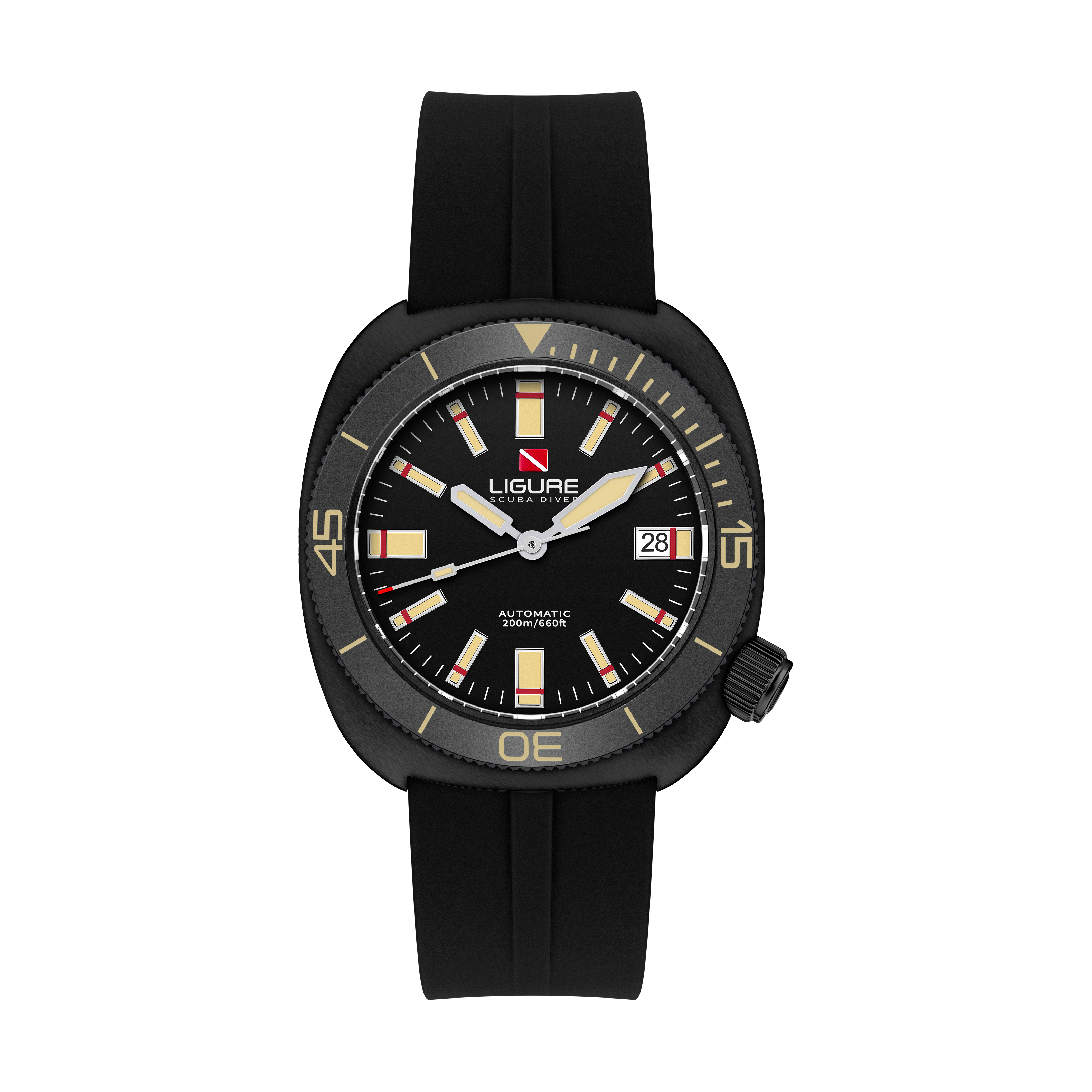 Nero Di Seppia — Black dial