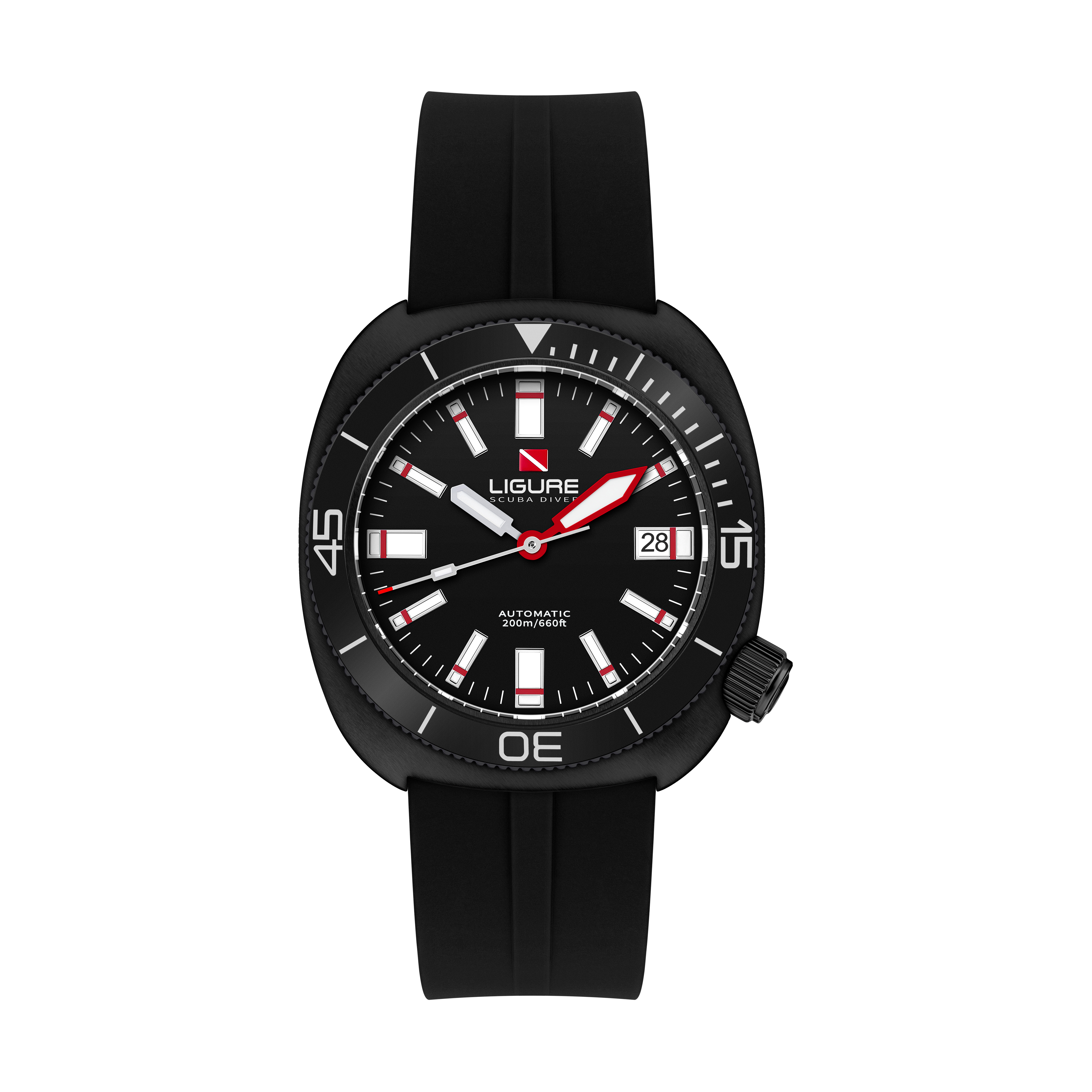 Ligure LWT21005N Tartaruga ‘Nero di seppia’ Watch