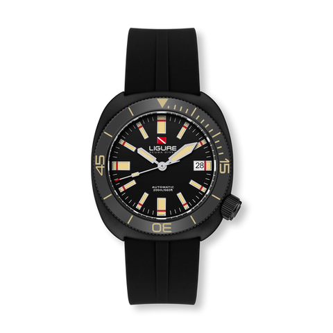 LWT21004N Nero di Seppia Ligure Watches wit sand black color dial, Ligure Watches