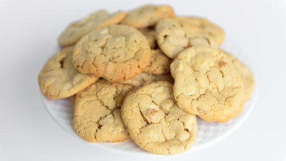 White Chocolate Macadamia Cookies 