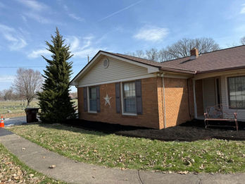 Terre Haute landscaping services completed