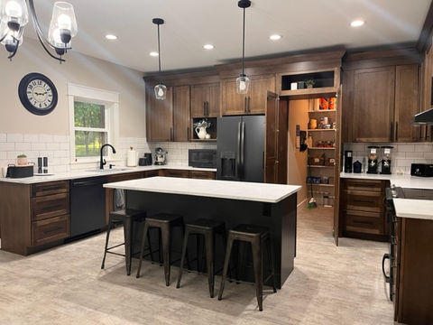 Kitchen cabinet installation