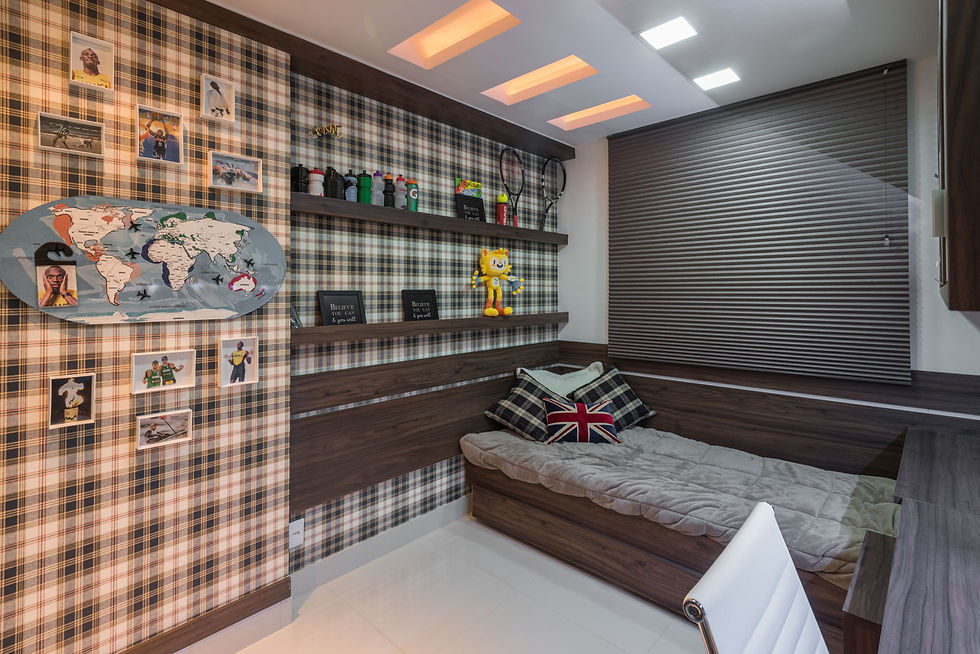 quarto papel jovem adolescente