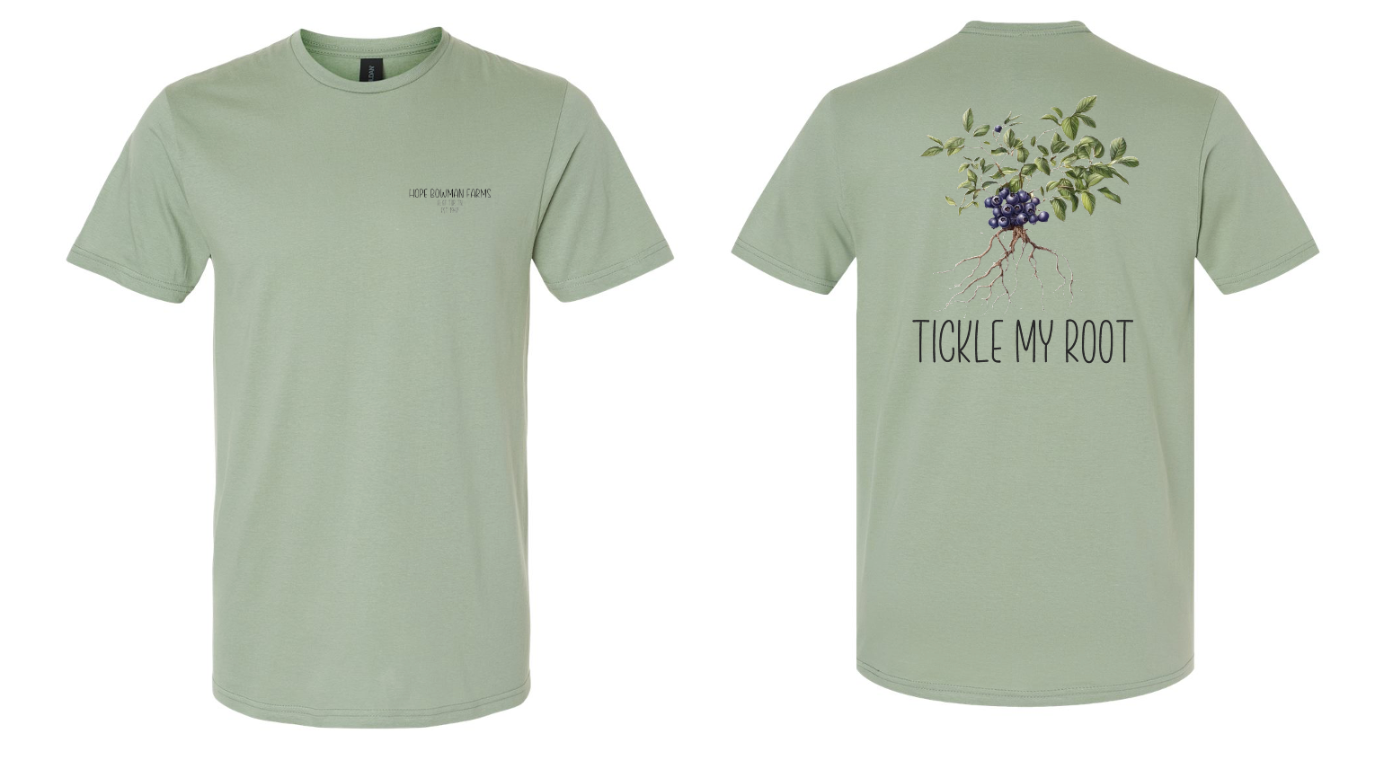 Tickle My Root T-Shirt - Green