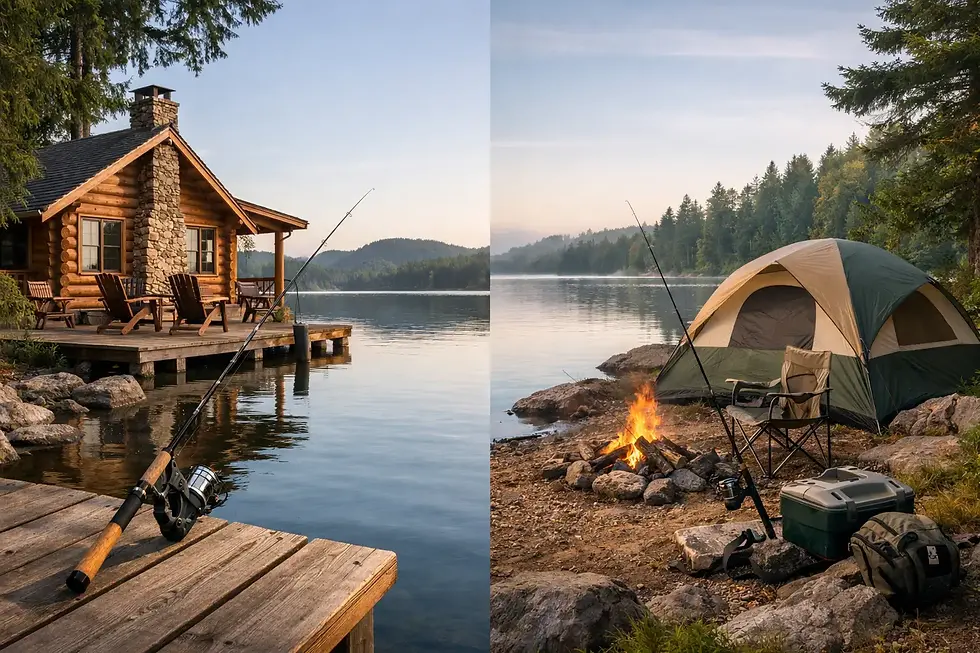 Onsite Lodge or Campsite Fishing: Which Suits You?