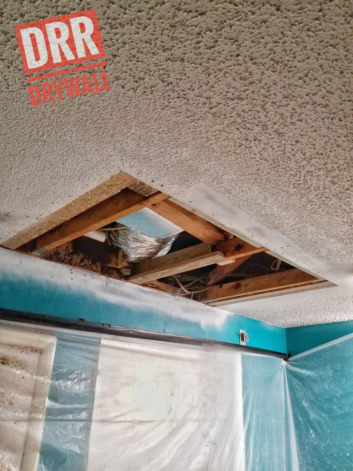 Popcorn Ceiling Repair