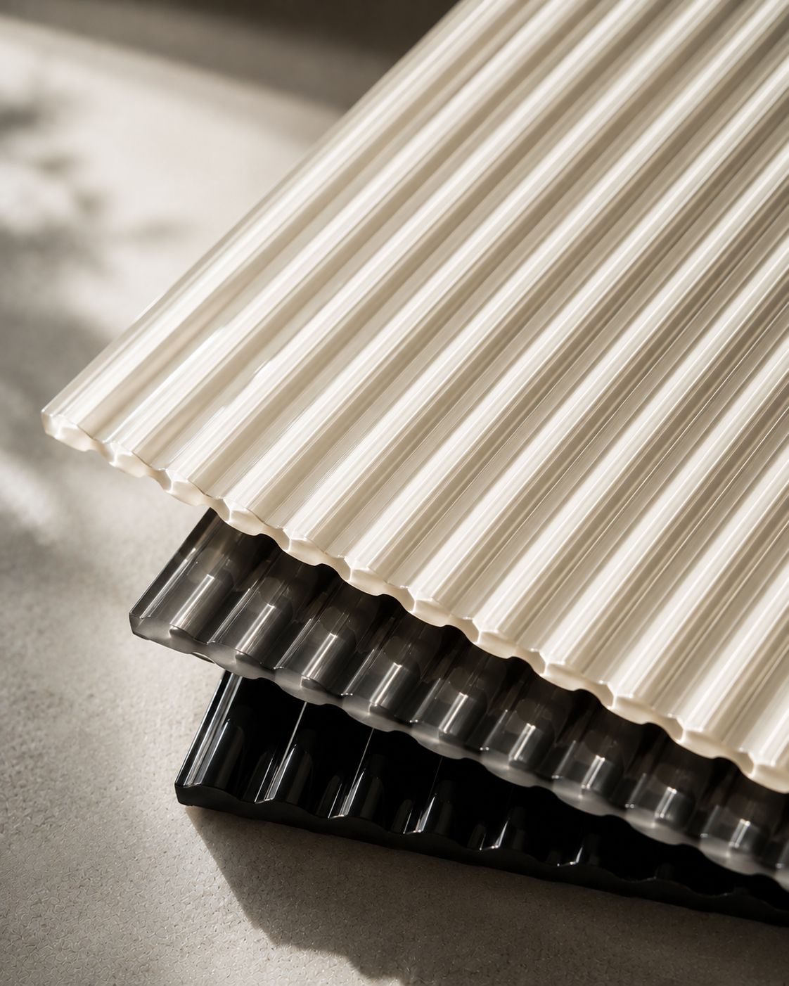 Fluted Acrylic Panels