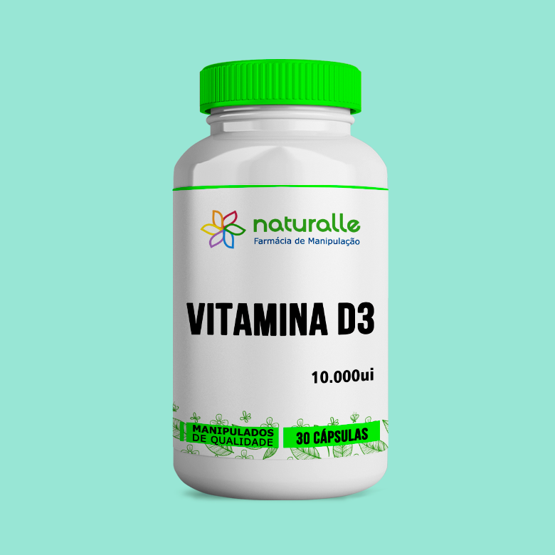 Vitamina D3 10.000UI Cápsulas