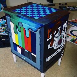 Instagram - Lil nightstand I painted for the homie. He told me "i don't won't it
