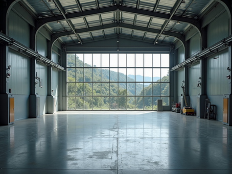 Armazenamento Eficiente com Pavilhões Metálicos