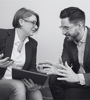 Synthosys Founders in a coaching session