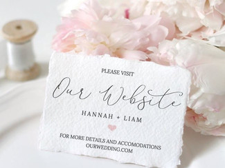 Wedding Websites!
