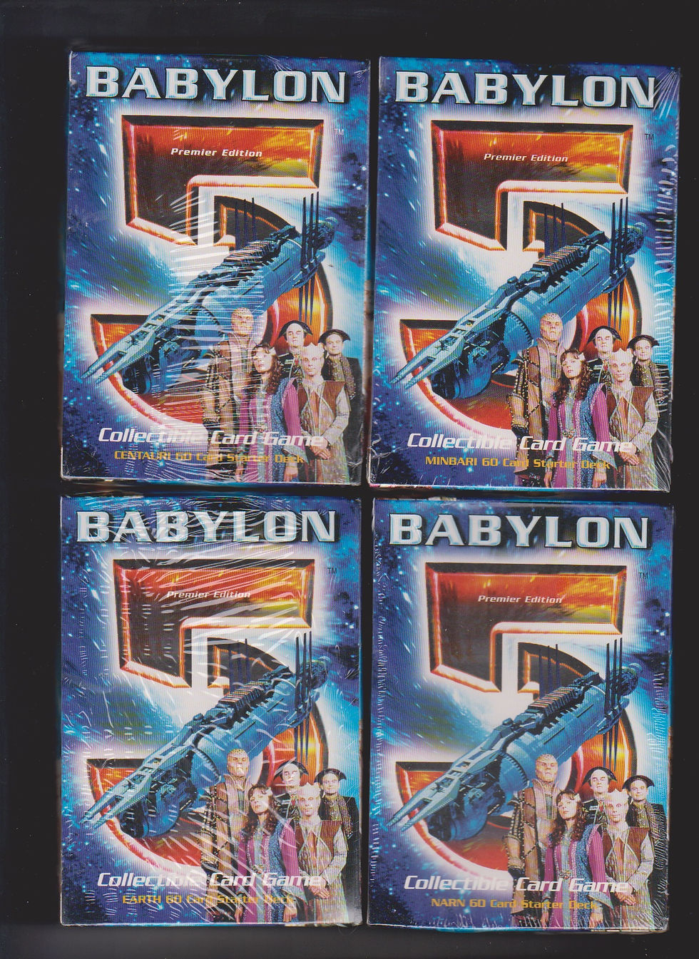 Babylon 5 Premiere Decks (set of 4)