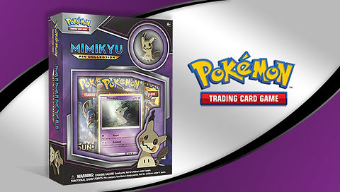 pokemon trading card game mimikyu pin collection TCG Sidekick seen foil promo card featuring Mimikyu Opening a Pokemon Mimikyu Pin