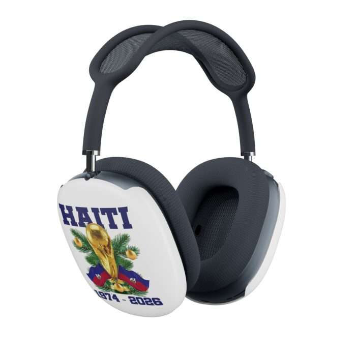 Thumbnail: Haiti world cup AirPods Max Shell Case — Haitian Crest Patriotic Headphone Cover