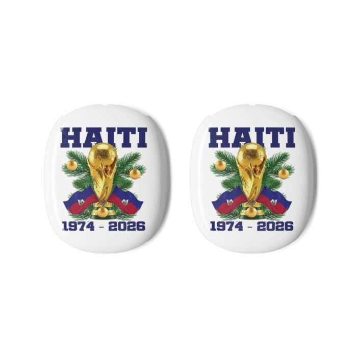 Thumbnail: Haiti world cup AirPods Max Shell Case — Haitian Crest Patriotic Headphone Cover