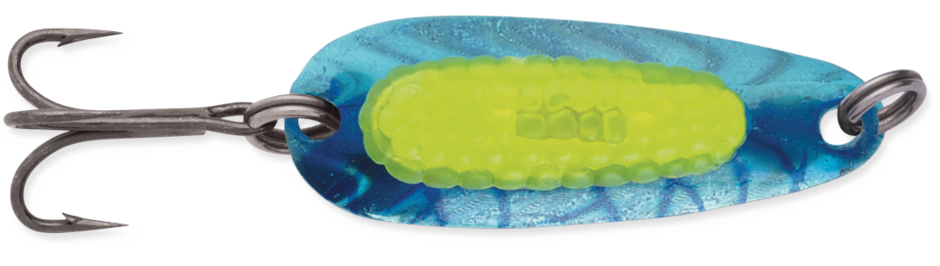 BLUE FOX RATTLIN PIXEE 7/8,HOLOGRAPHIC BLUE/YELLOW