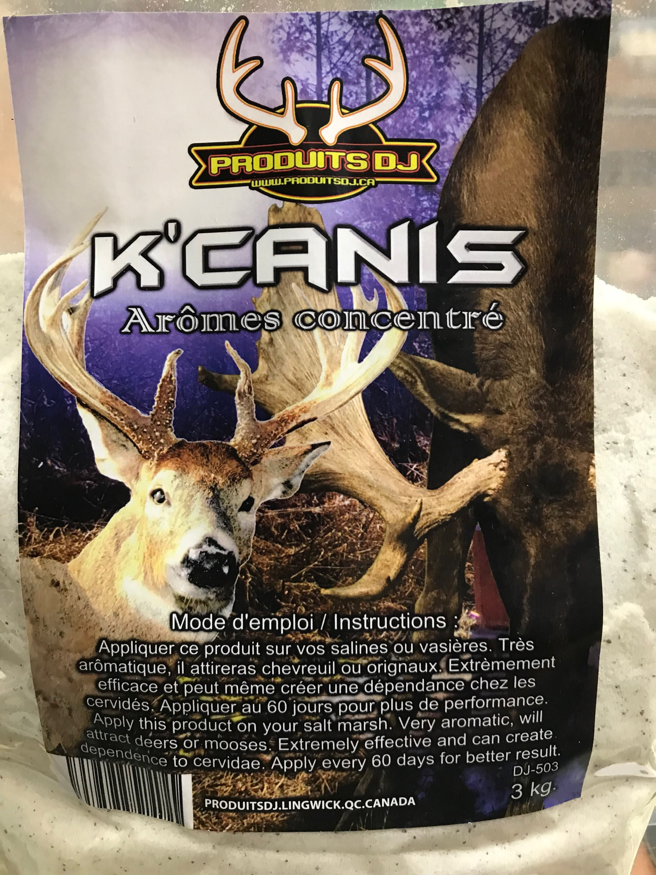PRODUITS DJ K'CANIS AROME CONCENTRÉ 3KG