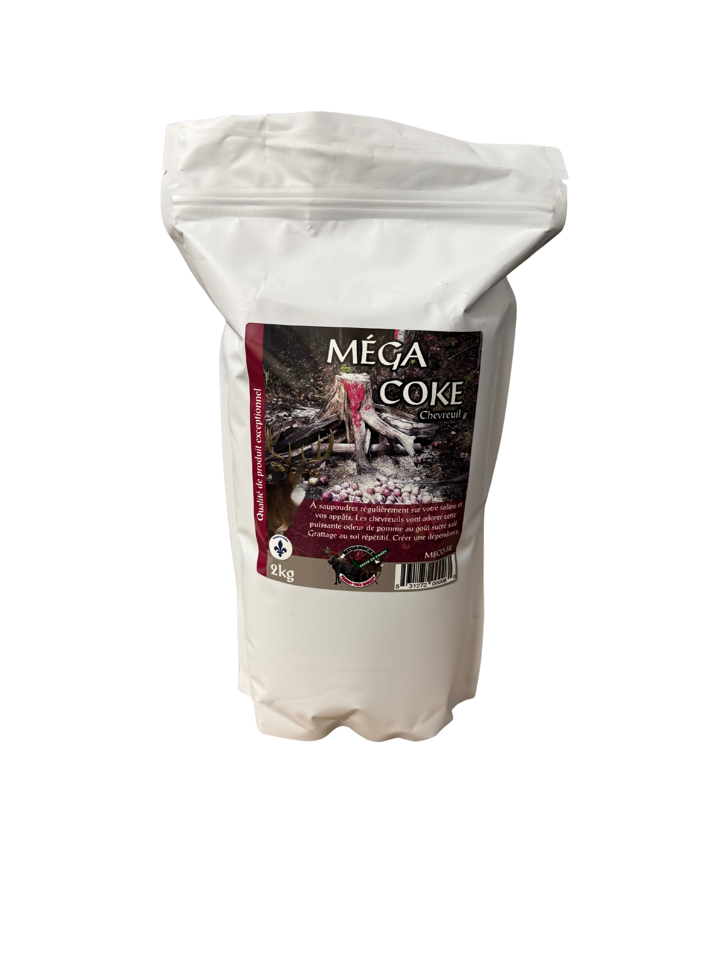 MEGABUCK MEGA COKE FRUITÉ CHEVREUIL 2KG