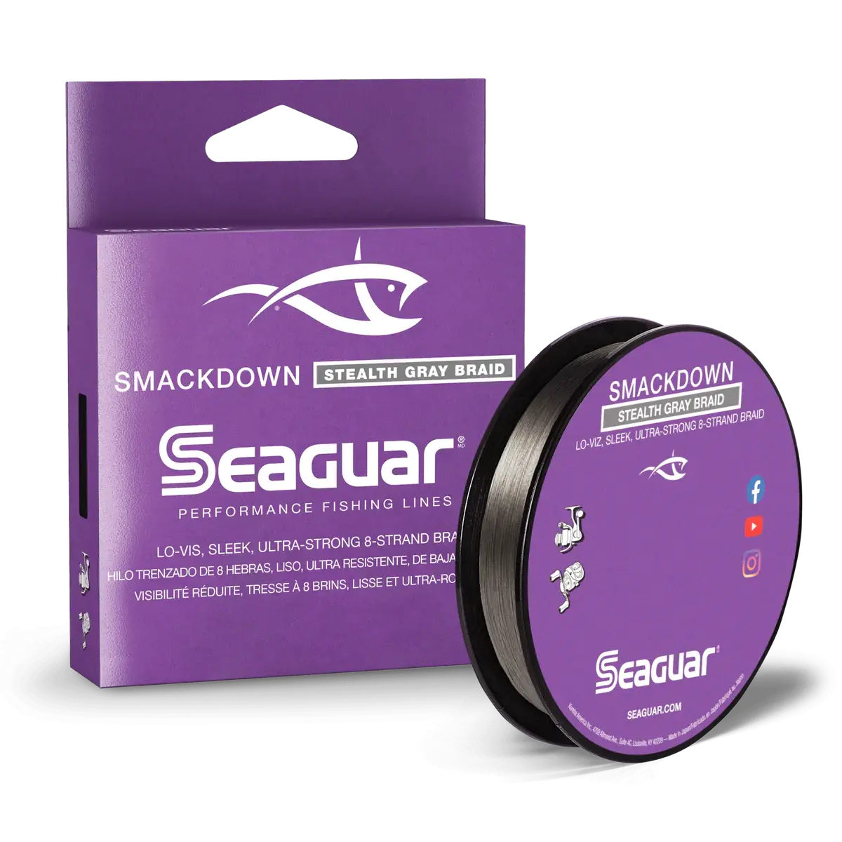 SEAGUARD SMACKDOWN LIGNE TRESSÉ 10 LBS 150Y