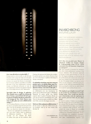 Interview Ini Archibong - SLT Magazine