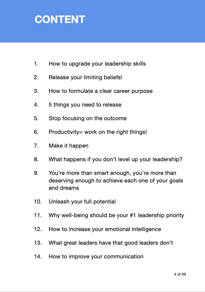 Miniatyrbild: Stop Worrying about How to Level-Up your Leadership e-Book