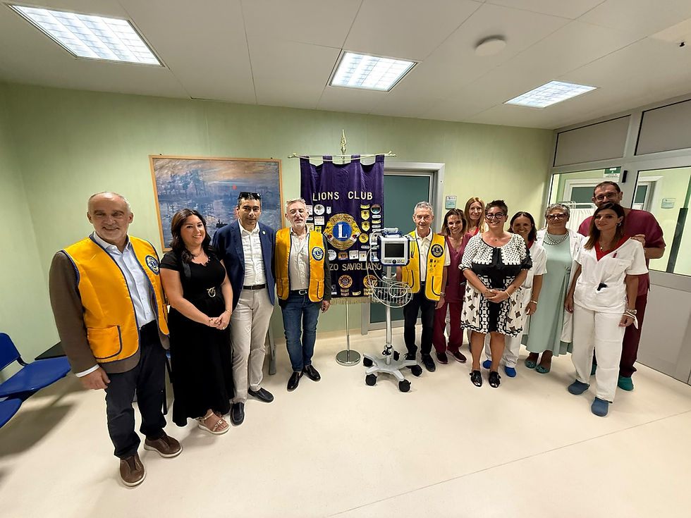 Nuova apparecchiatura per la Rianimazione di Savigliano: dal Lions Club SaluzzoSavigliano un monitor emodinamico non invasivo