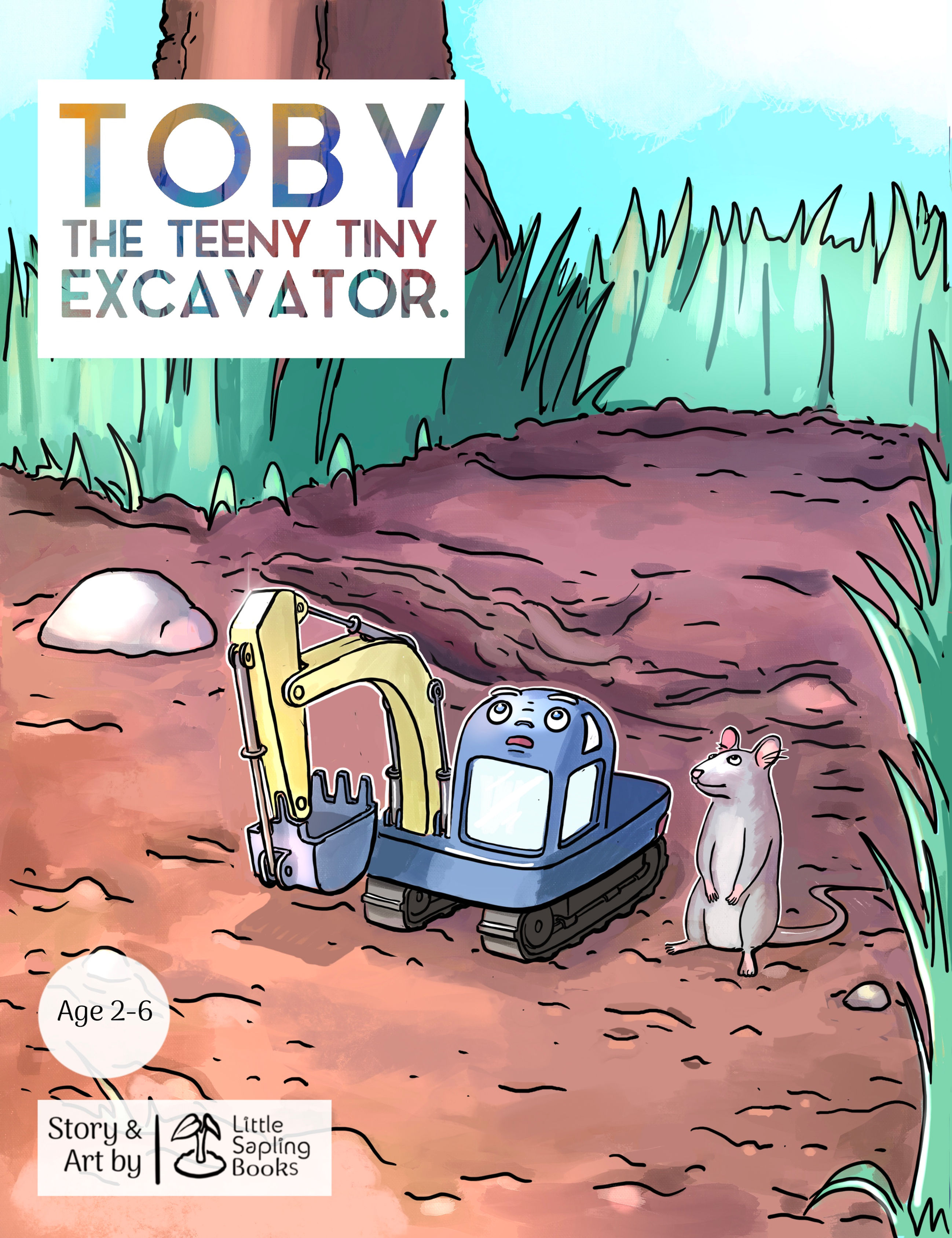 Toby The Teeny Tiny Excavator (E-Book) Version