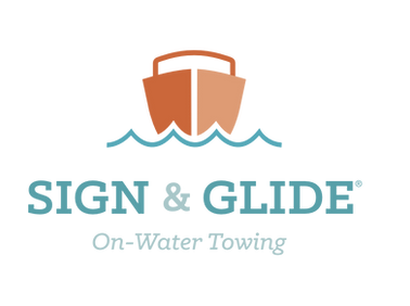 Sign and glide towing