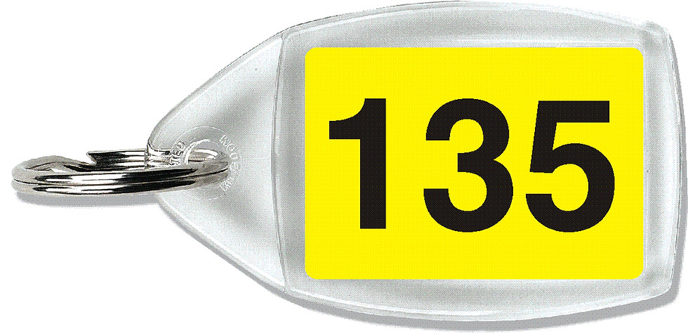 Thumbnail: SP14 Clearview Keyring - 35mm x 24mm